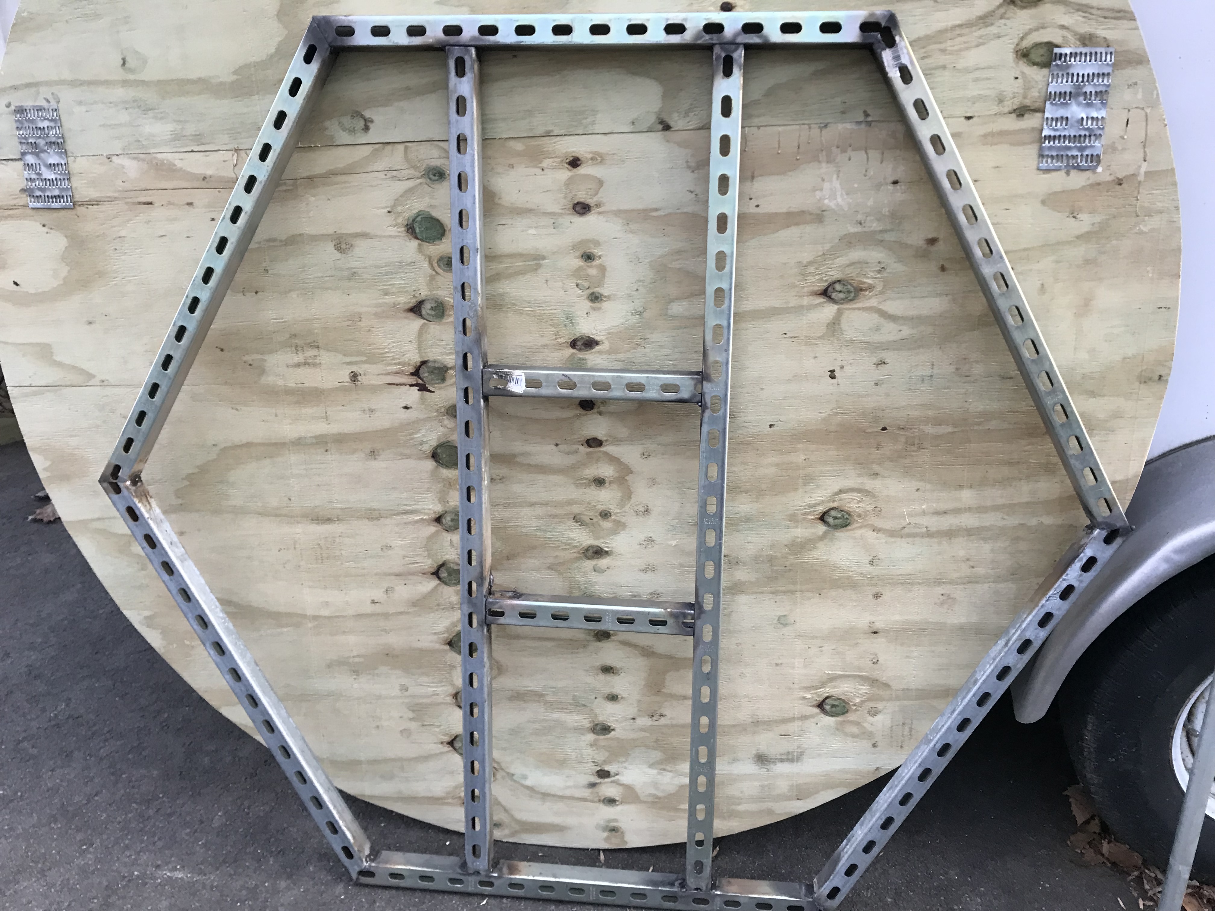 [ deck and deckframe welded ]